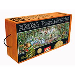 Puzzle 33600 peças Vida Selvagem Educa 16066