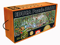 Puzzle 33600 peças Vida Selvagem - Educa 16066