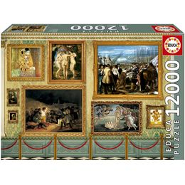 Puzzle 12000 peças Grandes Obras de Artes - Educa - Importado