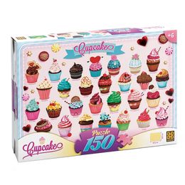 Oportunidade Grow Quebra-cabeça 150 peças Cupcakes