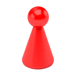Peão Grow Vermelho