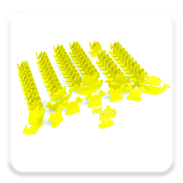 Conjunto de Exército Amarelo - War Vikings