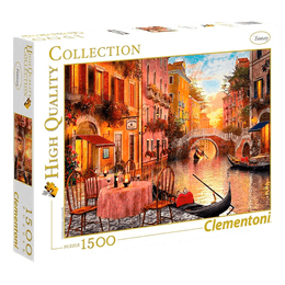 Puzzle 1500 peças Veneza Apaixonante - Clementoni