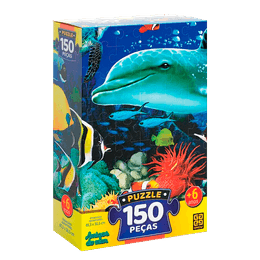 Quebra-cabeça 150 peças Amigos do Mar