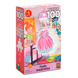 Quebra-cabeça 100 peças Fada Madrinha
