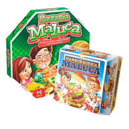 Combo Jogos Pizzaria e Hamburgueria