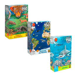 Combo Quebra-Cabeça 150 peças