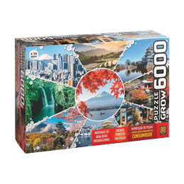 Quebra-cabeça 6000 peças Paisagens do Japão
