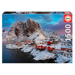 Puzzle 1500 peças Noruega - Educa - Importado