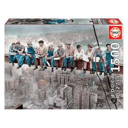 Puzzle 1500 peças Almoço em Nova York - Educa