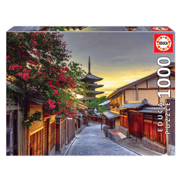 Puzzle 1000 peças Yasaka Pagoda Japão  - Educa - Importado