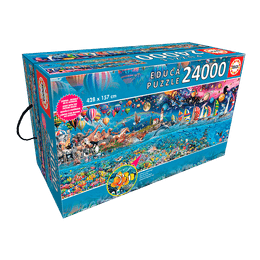 Puzzle 24000 peças Vida, O Grande Desafio - Educa 13434