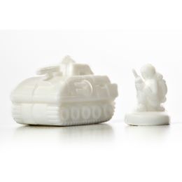 Conjunto de Exército Branco - War Ed. Especial