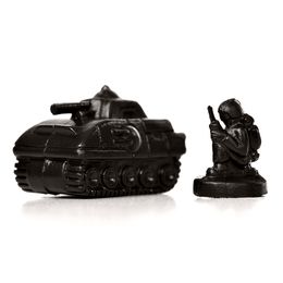 Conjunto de Exército Preto - War Ed. Especial