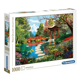 Puzzle 1000 Peças Jardim Japonês - Clementoni - Importado