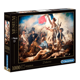 Puzzle 1000 peças Delacroix - Clementoni - Importado