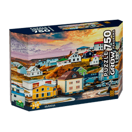 Quebra-cabeça 750 peças Panorama Islândia