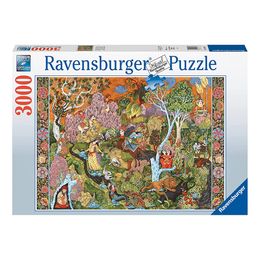 Puzzle 3000 peças Jardim Eterno - Ravensburger - Imp