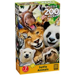 Quebra-cabeça 200 peças Selfie Animais