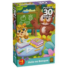 Quebra-cabeça 30 peças Aula no Bosque