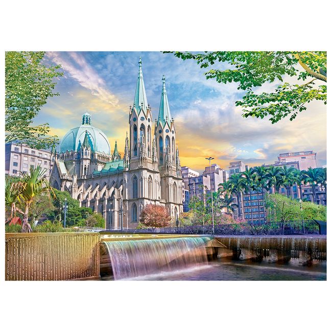 Quebra-cabeça 1000 peças Catedral da Sé