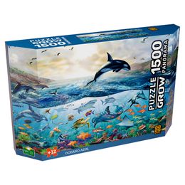 Quebra-cabeça 1500 peças Panorama Oceano Azul