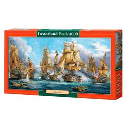 Puzzle 4000 peças Batalha Naval - Castorland - Importado 4001022