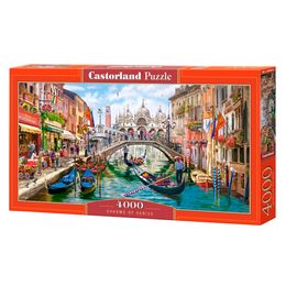 Puzzle 4000 peças Charmes de Veneza - Castorland - Importado 4002872