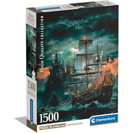 Puzzle 1500 Peças Navio Pirata  - Clementoni 31719
