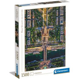Puzzle 1500 Peças Vista Aérea De Paris  - Clementoni