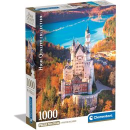 Puzzle 1000 Peças Outono em Neuschwanstein - Clementoni - Imp