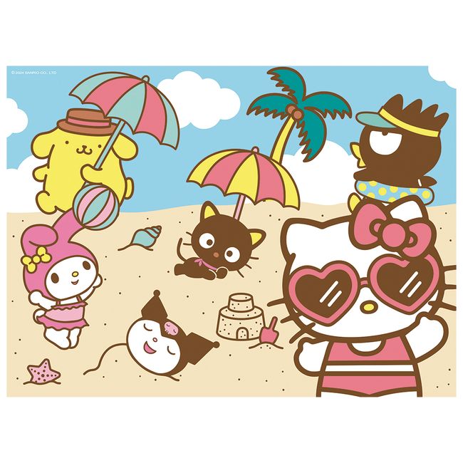 Quebra-cabeça 500 peças Hello Kitty e amigos