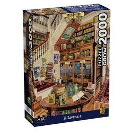 Quebra-cabeça 2000 peças A Livraria