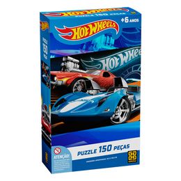 Quebra-cabeça 150 peças Hot Wheels