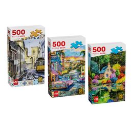 Combo Quebra-cabeças 500 Peças