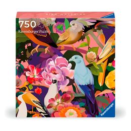 Puzzle 750 peças Pássaros - Importado - Ravensburger