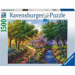 Puzzle 1500 peças Chalé No Rio - Importado - Ravensburger
