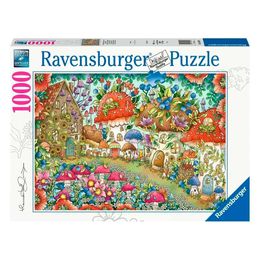 Puzzle 1000 peças Casa de Cogumelos - Importado - Ravensburger