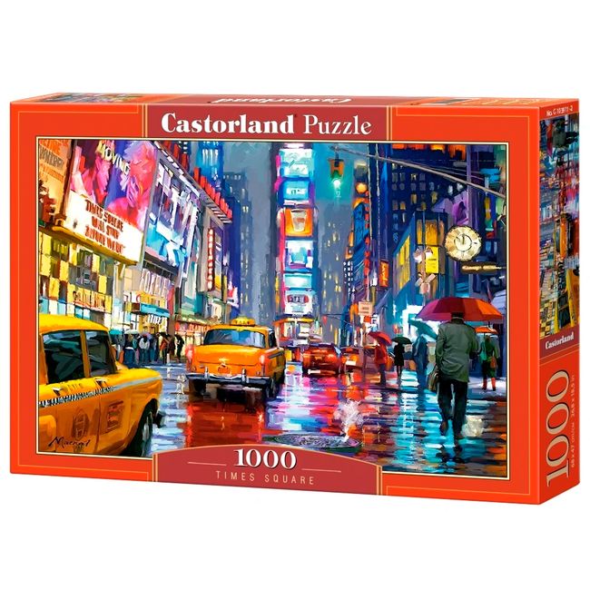 Puzzle 1000 Peças Times Square - Castorland Importado 4001642