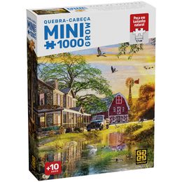 Mini Puzzle 1000 peças Vida na Fazenda