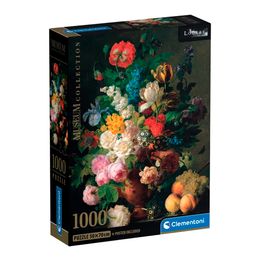 Puzzle 1000 peças Vaso De Flores - Van Dael - Clementoni (39970)