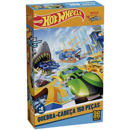 Quebra-cabeça 150 peças Hot Wheels