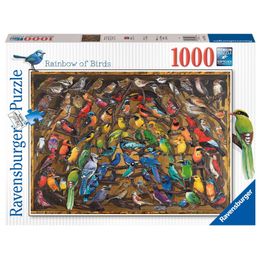 Puzzle 1000 Peças Arco-íris de Pássaros Ravensburger 12000281