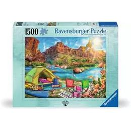 Puzzle 1500 Peças Canyon Camping Ravensburger 12001007