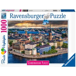 Puzzle 1000 Peças Vista de Estocolmo Ravensburger 12000114