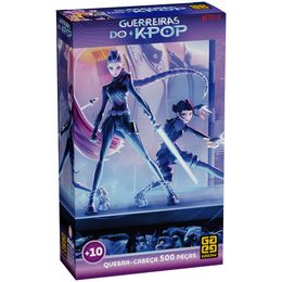 Quebra-cabeça 500 peças Guerreiras do K-Pop