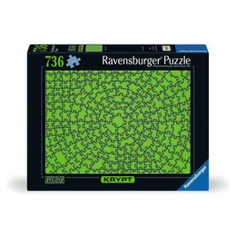 Puzzle 736 Peças Krypt Neon Verde Ravensburger 12000276