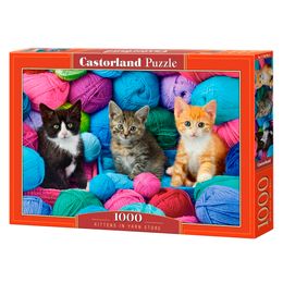 Puzzle 1000 Peças Novelos e Gatinhos Castorland 104796