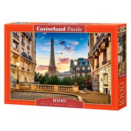 Puzzle 1000 Peças Passeio em Paris Castorland 104925