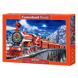 Puzzle 1000 Peças Trem Natalino Castorland 104833